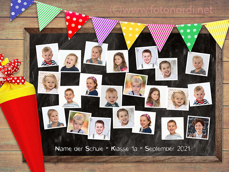 Matthias Nordmeyer - Gruppenbilder und Collagen Kindergarten- und Grundschulfotografie